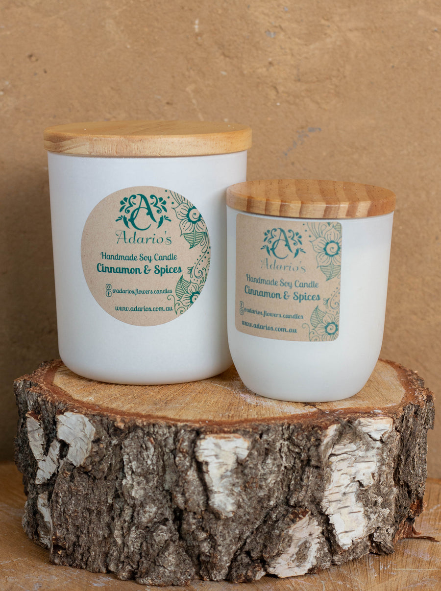 Cinnamon and Spices | Sweet Soy Candle