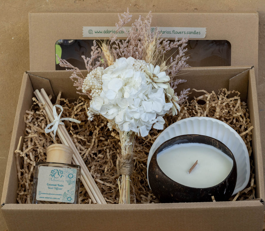 Handcrafted Large Gift Box – Pillar Candle Edition