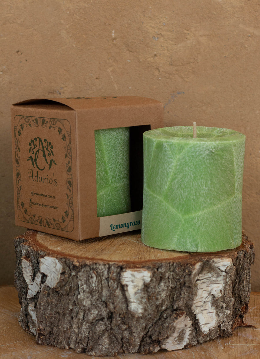 Lemongrass | Fresh Pillar Candle