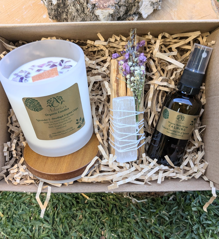Small Essentials Gift Box with Sage Smudge
