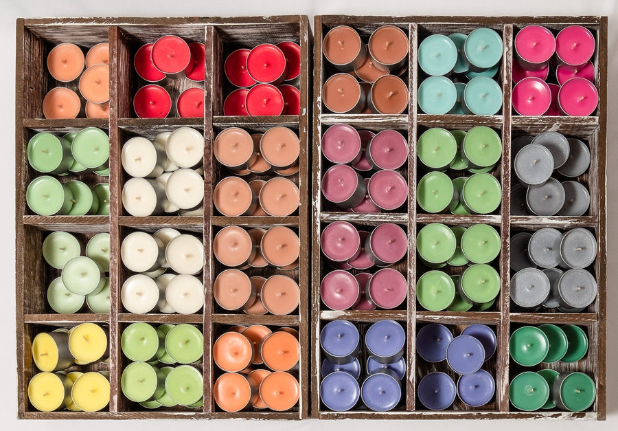 Tealight Candles 10 Pack - Assorted Scents $20